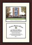 Bowling Green State University 11w x 8.5h Legacy Scholar Diploma Frame