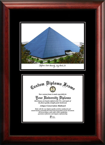 Cal State Long Beach 11w x 8.5h Diplomate Diploma Frame