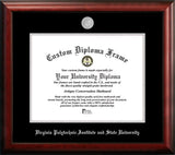 University of Massachusetts 11w x 8.5h Silver Embossed Diploma Frame