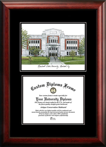 Morehead State University 11w x 8.5h Diplomate Diploma Frame