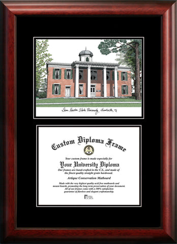 Sam Houston State 14w x 11h Diplomate Diploma Frame