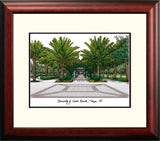 University of South Florida Alumnus Framed Lithograph