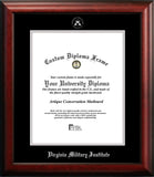 Virginia Military Institute 15.75w x 20h Silver Embossed Diploma Frame