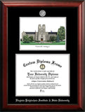 Virginia Tech 15.5w x 13.5h Silver Embossed Diploma Frame with Campus Images Lithograph