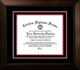 Virginia Tech 8.5"H x 11"W Black and Maroon Diploma Frame