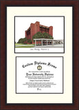 Lamar University 14w x 11h Legacy Scholar Diploma Frame