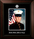 Marine 8x10  Portrait Legacy Frame with Silver Medallion