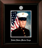 Marine 8x10  Portrait Legacy Frame with Silver Medallion