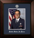 Air Force  8x10 Portrait Legacy Frame with Silver Medallion