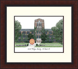 Central Michigan University Legacy Alumnus Framed Lithogrpah