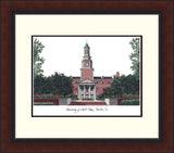 University of North Texas Legacy Alumnus Framed Lithograph