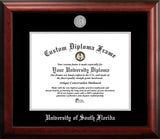 Purdue University 9.625w x 7.625h Silver Embossed Diploma Frame