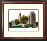 Loyola University Chicago Alumnus Framed Lithograph