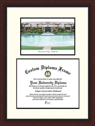 University of Central Florida 11w x 8.5h Legacy Scholar Diploma Frame