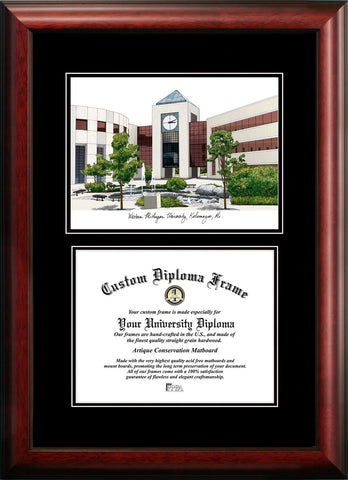 Western Michigan University 11w x 8.5h Diplomate Diploma Frame