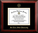 Sul Ross State University 11w x 8.5h Gold Embossed Diploma Frame