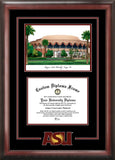 Arizona State University 11w x 8.5h Spirit Graduate Diploma Frame with Campus Images Lithograph