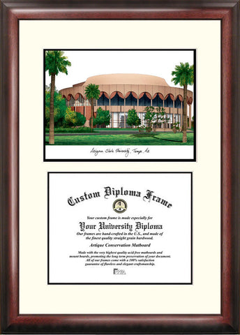 Arizona State University 11w x 8.5h  Scholar Diploma Frame