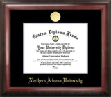 Northern Arizona University 11w x 8.5h Gold Embossed Diploma Frame