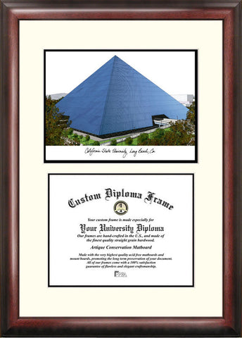 Cal State Long Beach 11w x 8.5h Scholar Diploma Frame
