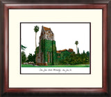 San Jose State University Alumnus Framed Lithograph