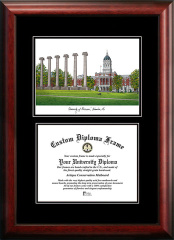 University of Missouri 11w x 8.5h Diplomate Diploma Frame