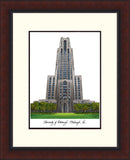University of Pittsburgh Legacy Alumnus Framed Lithograph