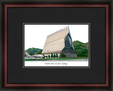 United States Air Force Academy Academic Framed Lithogrpah