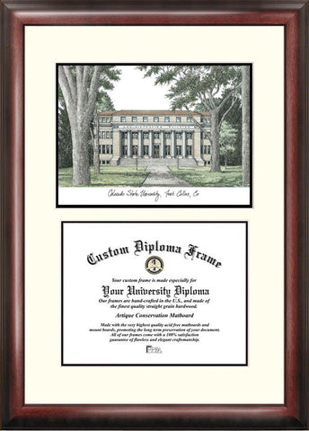 Colorado State University Scholar Diploma Frame
