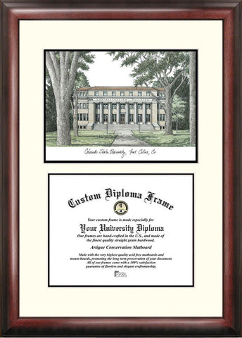 Colorado State University 11w x 8.5h Scholar Diploma Frame