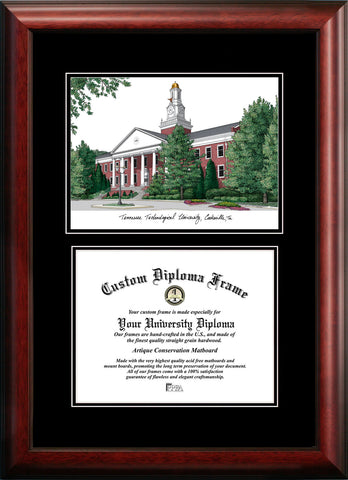 Tennessee Tech University 11w x 8.5h Diplomate Diploma Frame