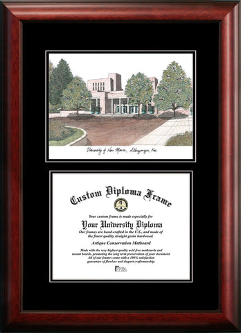 University of New Mexico 11w x 8.5h Diplomate Diploma Frame