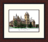 Wayne State University Legacy Alumnus Framed Lithograph