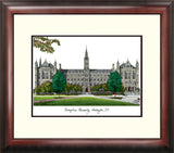 Georgetown University Alumnus Framed Lithograph