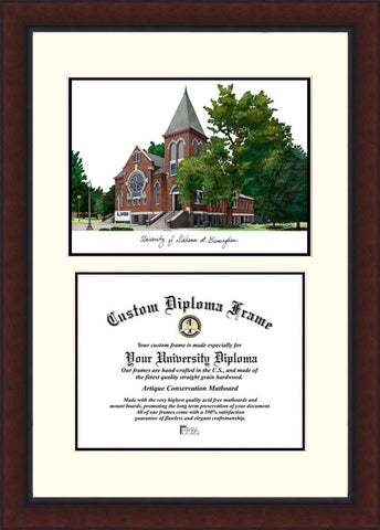 University of Alabama, Birmingham Legacy Scholar Diploma Frame