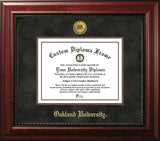 Oakland University 11w x 8.5h  Executive Diploma Frame