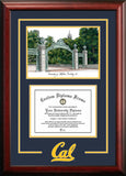 University of California, Berkeley 11w x 8.5h Spirit Graduate Frame with Campus Image