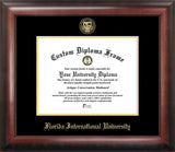 Florida International University Gold Embossed Diploma Frame