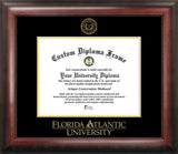 Florida Atlantic University 11w x 8.5h Gold Embossed Diploma Frame