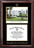 Embry-Riddle University 11w x 8.5h Gold Embossed Diploma Frame with Campus Images Lithograph