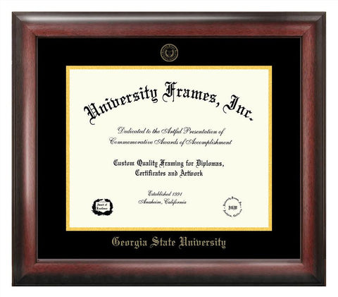Georgia State University 17w x 14h  Gold Embossed Diploma Frame