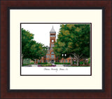 Clemson University Legacy Alumnus Framed Lithograph