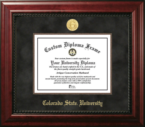 Colorado State 11w x 8.5h Executive Diploma Frame