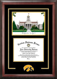 University of Iowa 11w x 8.5h Spirit Graduate Frame with Campus Image