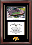 University of Iowa Hawkeyes Kinnick Stadium 11w x 8.5h Spirit Graduate Frame with Campus Image
