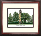 Iowa State University Alumnus Framed Lithograph