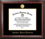 Southern Illinois University 11w x 8.5h Gold Embossed Diploma Frame