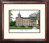 North Central College Alumnus Framed Lithograph