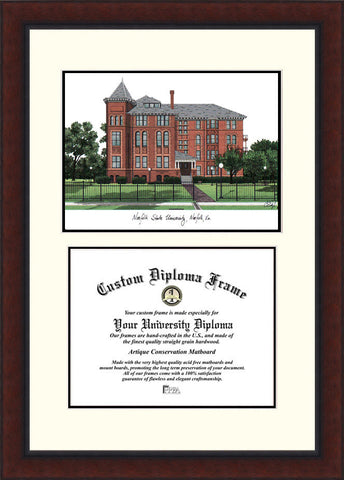 Norfolk State Legacy 11w x 8.5h Scholar Diploma Frame