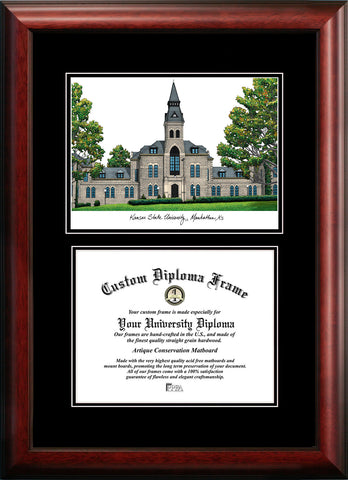 Kansas State University Diplomate Diploma Frame